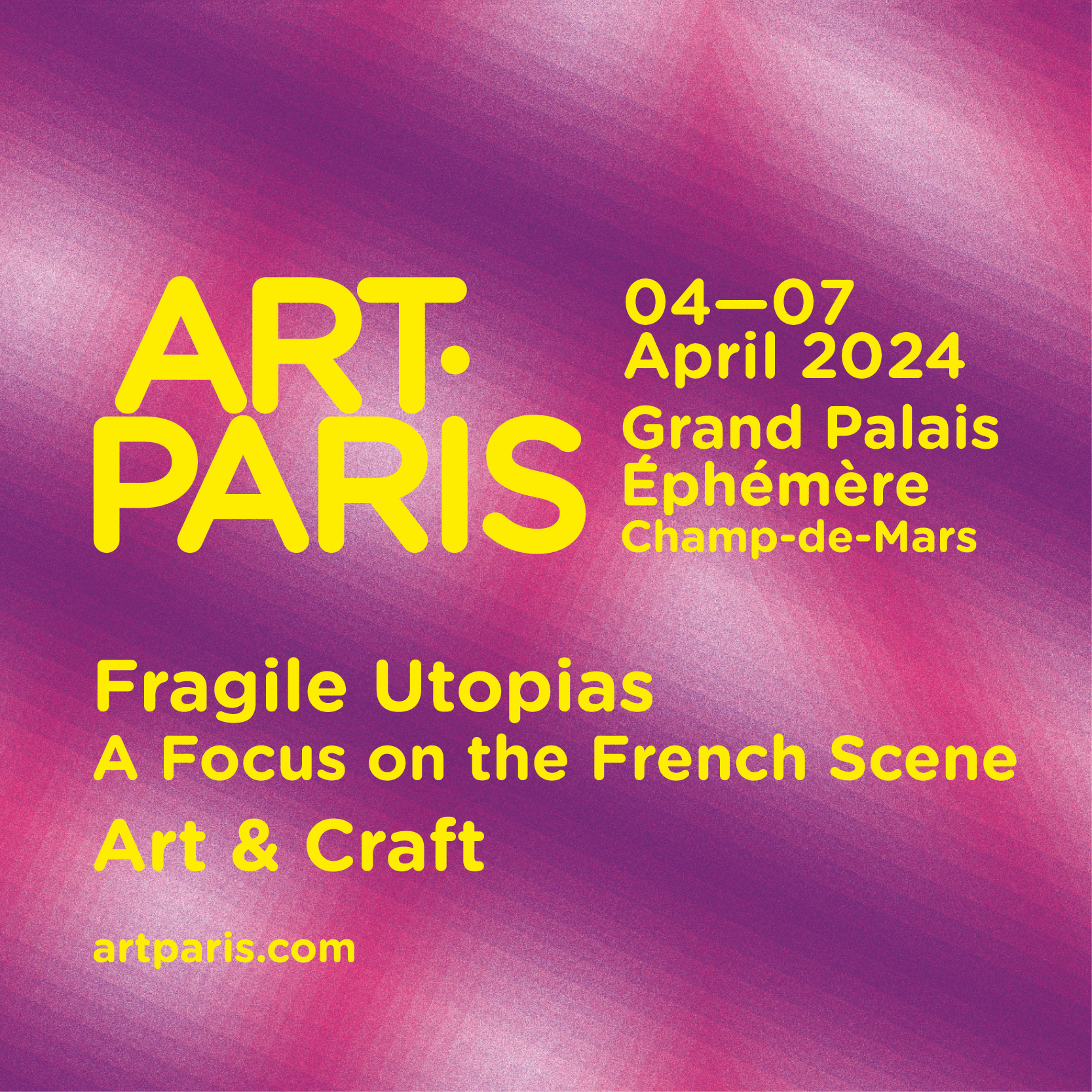 Salon ART PARIS 2024 - Invitations prestiges pour deux personnes