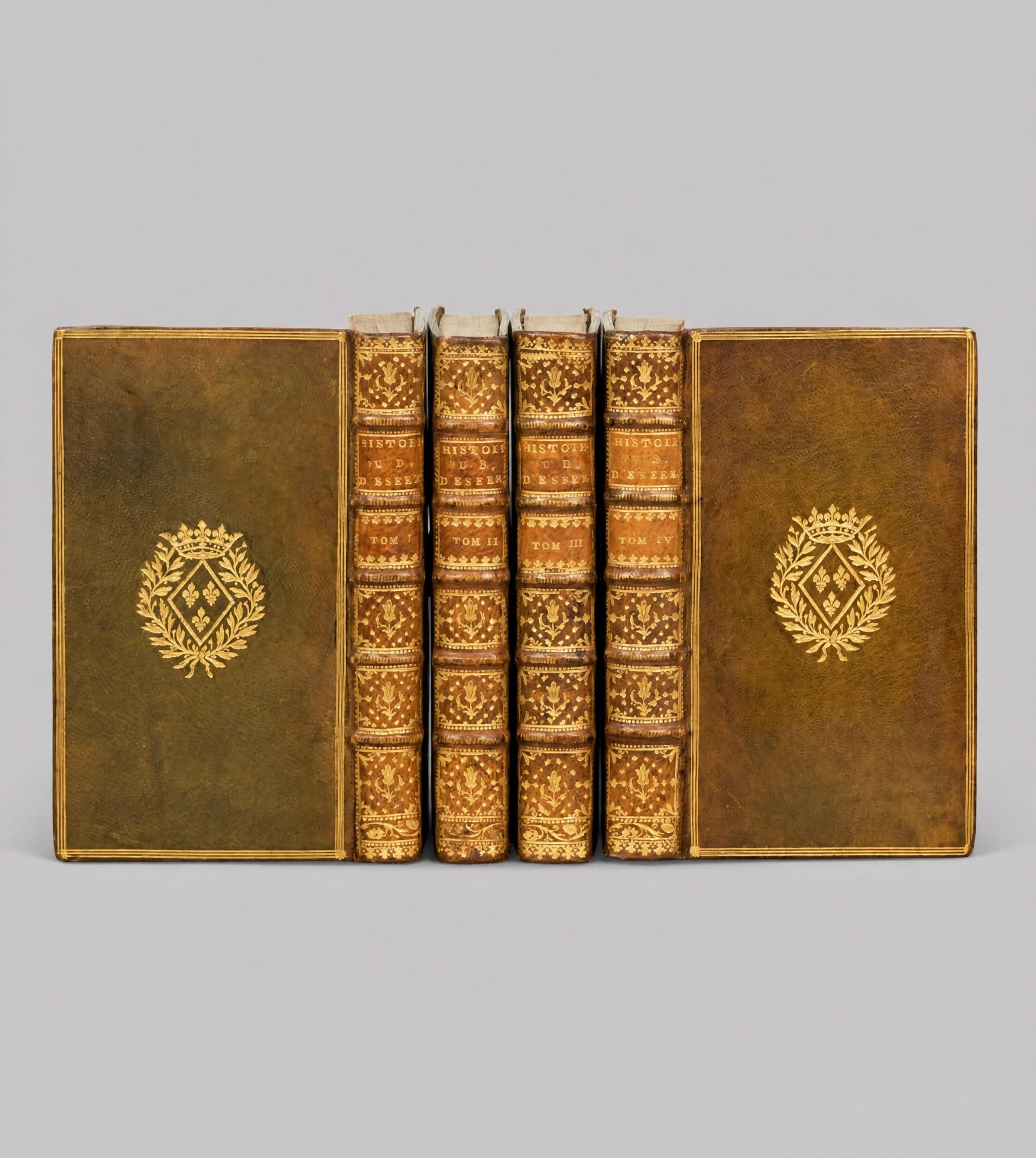 Livre aux armes de Madame Victoire - Histoire de la vie du duc d'Espernon