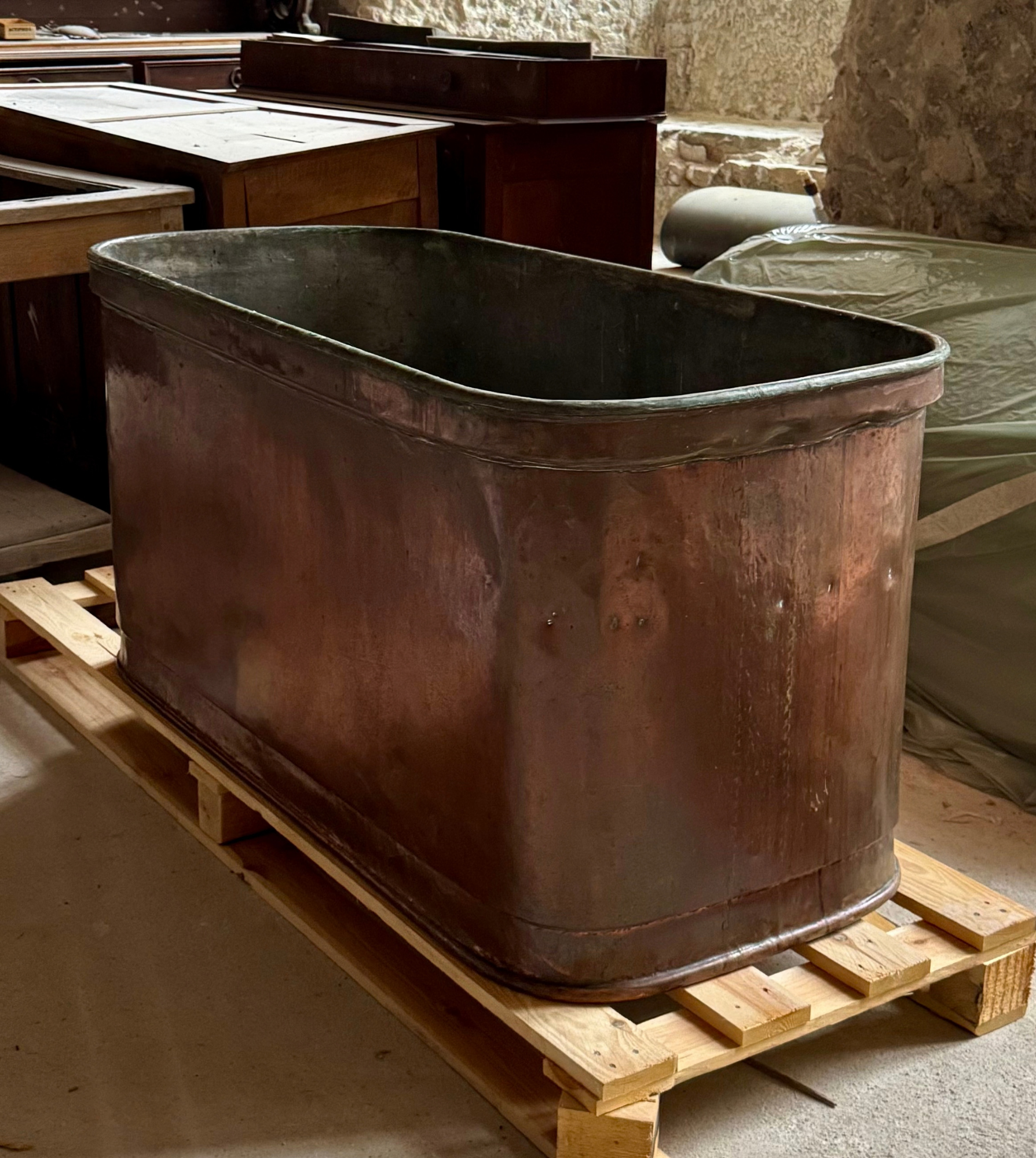 Baignoire destinée aux appartements de Madame du Barry