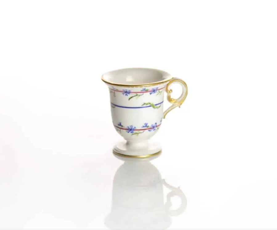 Tasse à glace du service du Gobelet du Roi sous Louis XVI