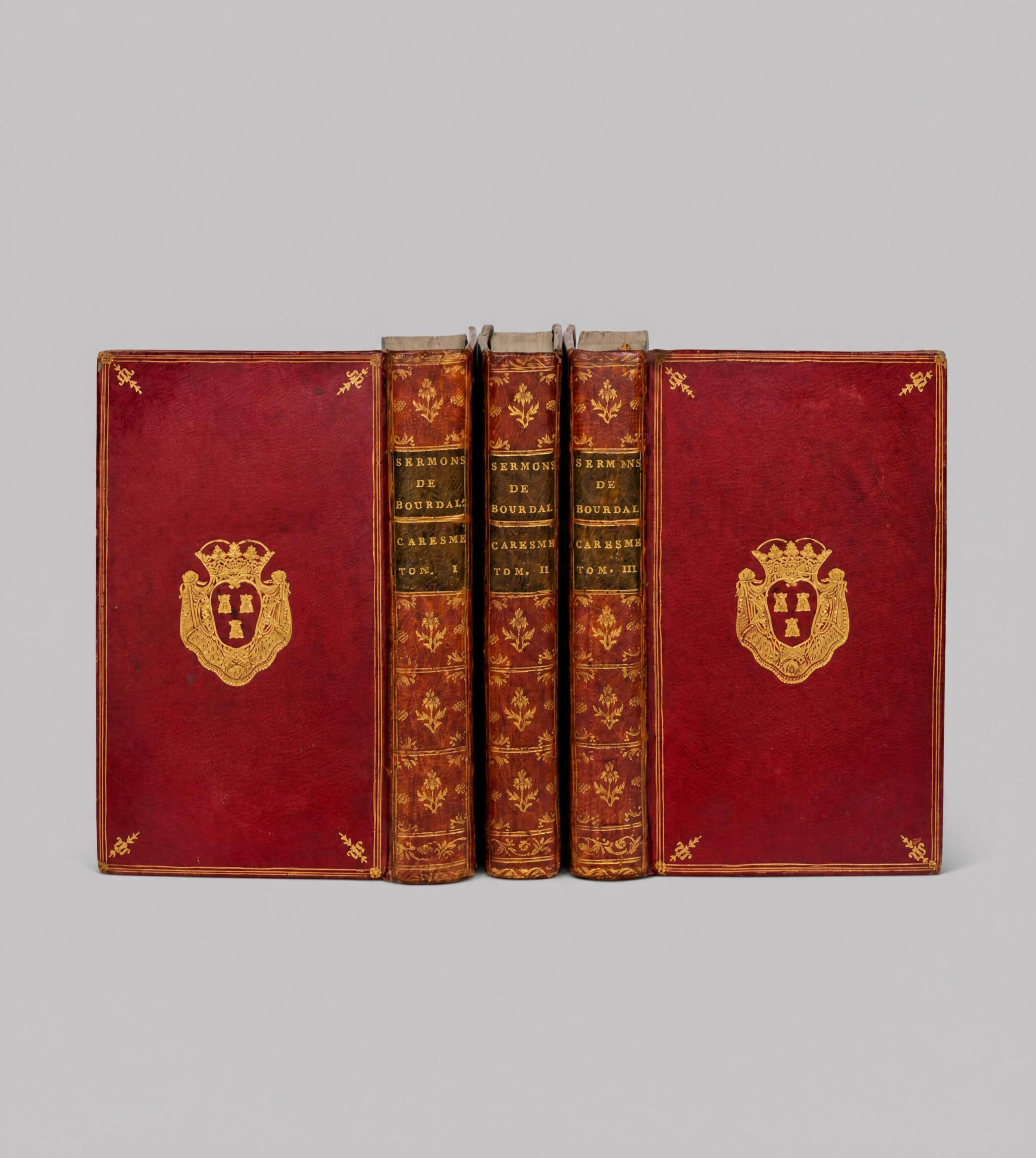 Livre aux armes de Madame de Pompadour - Sermons pour le Caresme