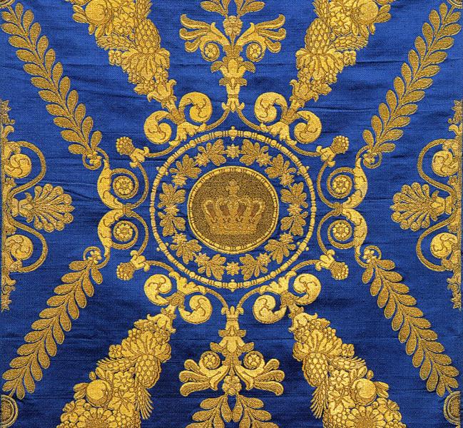 Visite : Exposition "Soieries impériales pour Versailles, collection du Mobilier National"