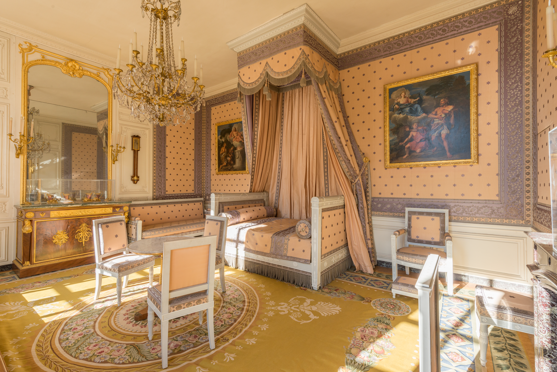 Visite : Exposition "Soieries impériales pour Versailles, collection du Mobilier National"