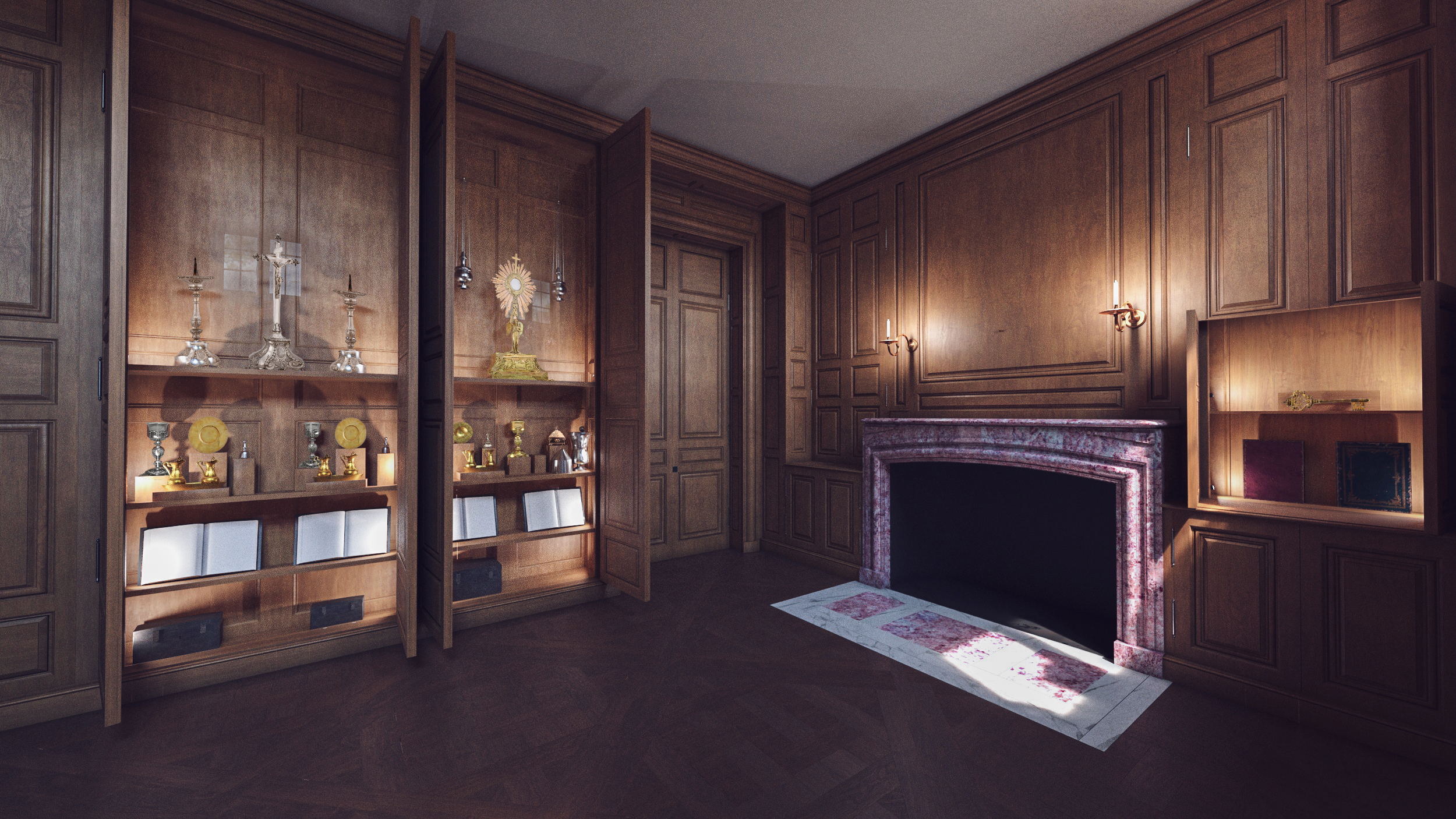 Visite : La restauration des sacristies de la Chapelle Royale