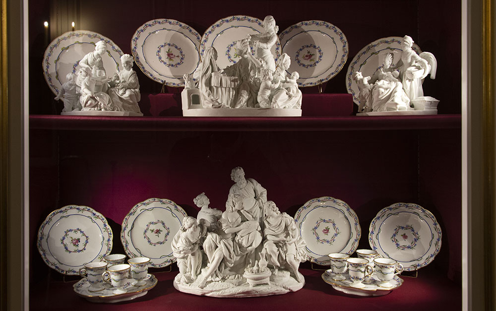 Visite : L'or blanc : la porcelaine à Versailles